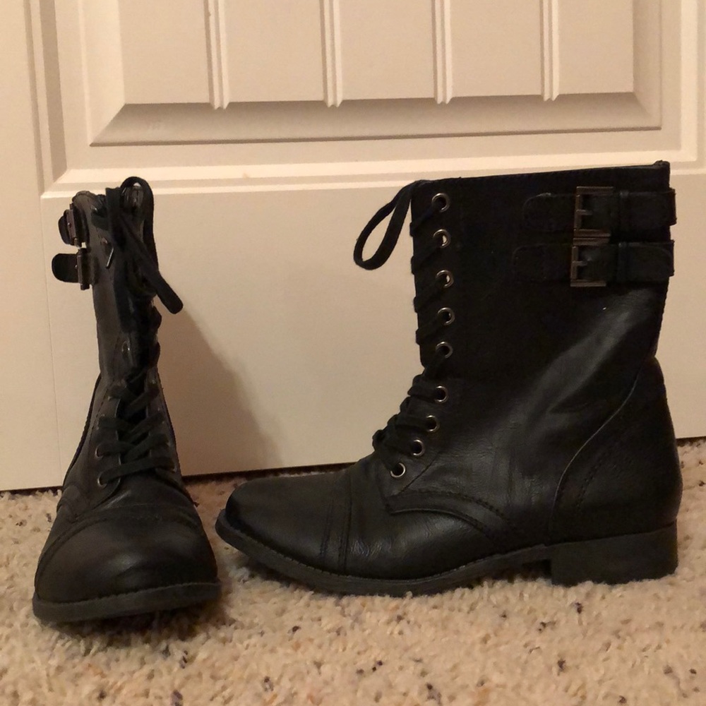 Black boots